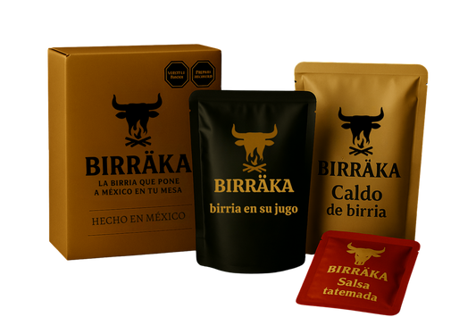 Birria de Res Surtida Premium – Caja 3 sobres | Birräka