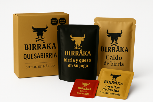 Quesabirria Premium – Caja 4 quesabirrias listos para armar | Birräka